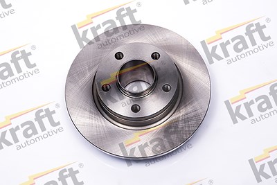 Kraft Automotive Bremsscheibe Hinterachse Voll ohne Radlager [Hersteller-Nr. 6051665] für Nissan, Renault von KRAFT AUTOMOTIVE