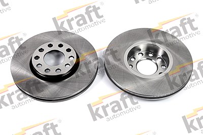Kraft Automotive Bremsscheibe [Hersteller-Nr. 6040333] für Skoda, VW von KRAFT AUTOMOTIVE