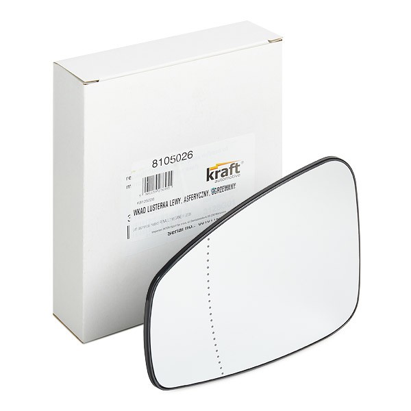 KRAFT Außenspiegelglas RENAULT 8105026 963660005R Spiegelglas,Spiegelglas, Außenspiegel KRAFT Außenspiegelglas RENAULT 8105026 963660005R Spiegelglas,Spiegelglas, Außenspiegel von KRAFT