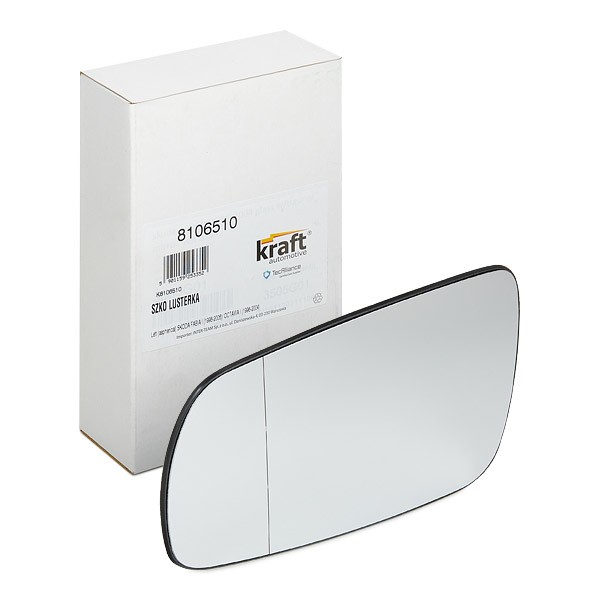 KRAFT Außenspiegelglas SKODA 8106510 6Y1857521C,1U1857521B Spiegelglas,Spiegelglas, Außenspiegel KRAFT Außenspiegelglas SKODA 8106510 6Y1857521C,1U1857521B Spiegelglas,Spiegelglas, Außenspiegel von KRAFT