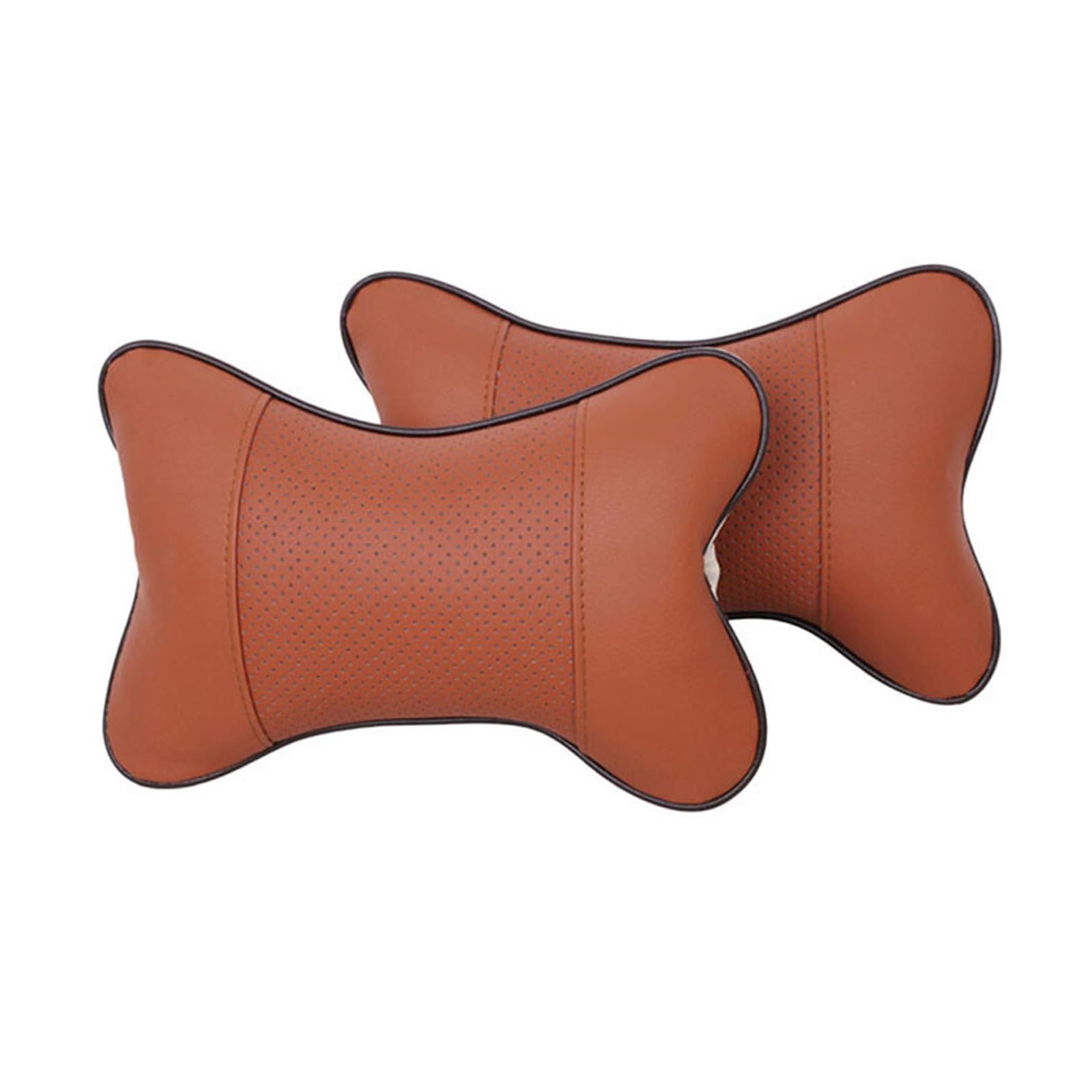1PC Nackenkissen Knochen Autopflege Auto Autositz Kopf Nackenstütze Kissen Kopfstütze Kissen Pad Kopfstütze Nackenkissen Sitzbezug # RJ1(Auburn) von KRALPOTIX