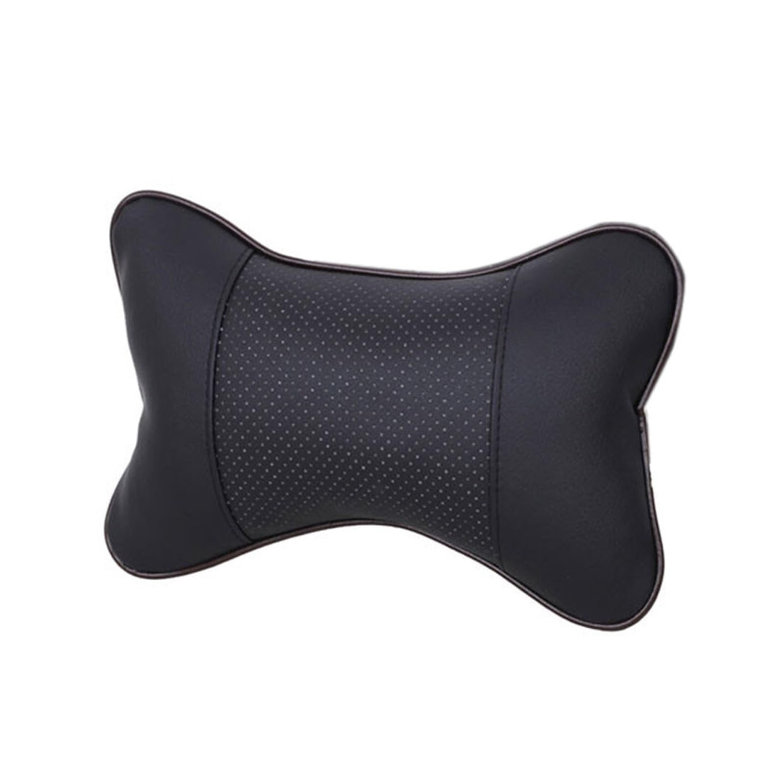 1PC Nackenkissen Knochen Autopflege Auto Autositz Kopf Nackenstütze Kissen Kopfstütze Kissen Pad Kopfstütze Nackenkissen Sitzbezug # RJ1(Black) von KRALPOTIX