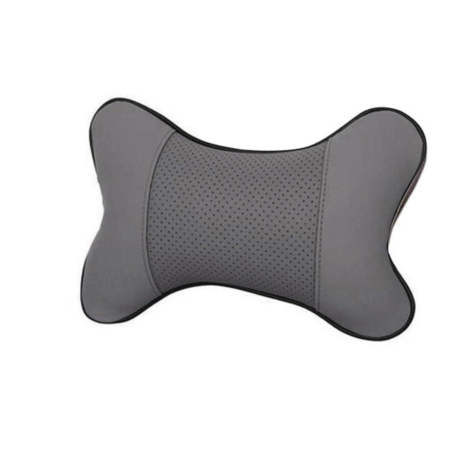 1PC Nackenkissen Knochen Autopflege Auto Autositz Kopf Nackenstütze Kissen Kopfstütze Kissen Pad Kopfstütze Nackenkissen Sitzbezug # RJ1(Gray) von KRALPOTIX