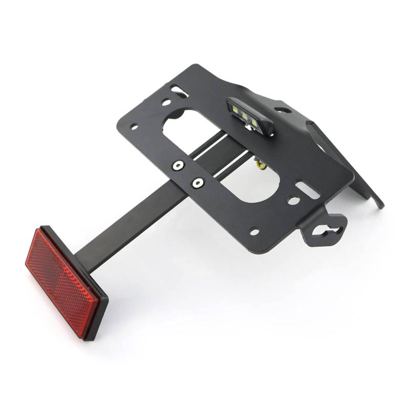 Motor Kotflügel Eliminator Kit Rear Schwanz Tidy Nummernschild Halter Kompatibel mit Aprilia RS4 50 RS4 125 Kompatibel mit Tuono 2011-2020 2009-2020 von KRALPOTIX