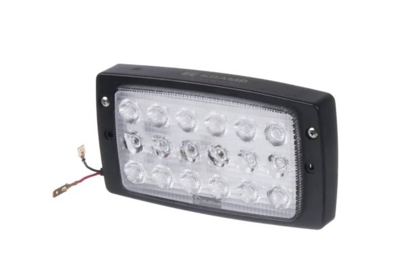LED-Arbeitsscheinwerfer 3375 Lumen, 27W, passend für Fendt und Claas, 1GB006213, G294900110010 von KRAMP