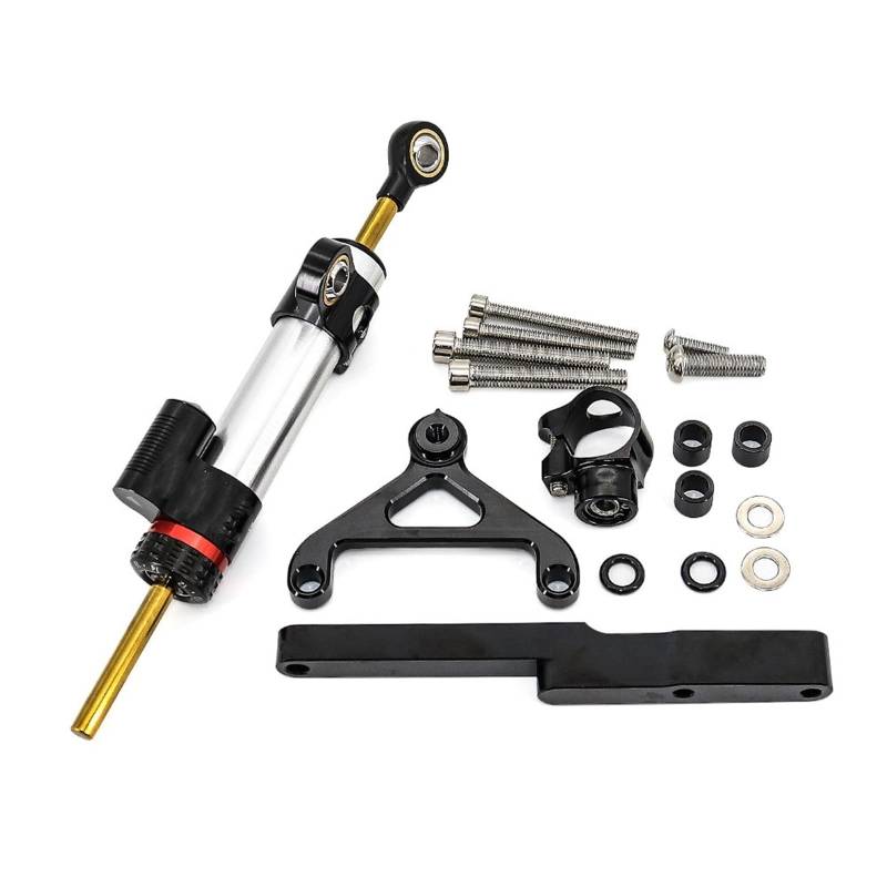 KRFDSV Lenkungsdämpfe Stabilizer Kompatibel Mit CB1000R 2008-2016 Lenkungsdämpfer Stabilisator Stoßdämpfer Richtung Halterung Die Moto Lenkungsdämpfer Stoßdämpfer(C) von KRFDSV