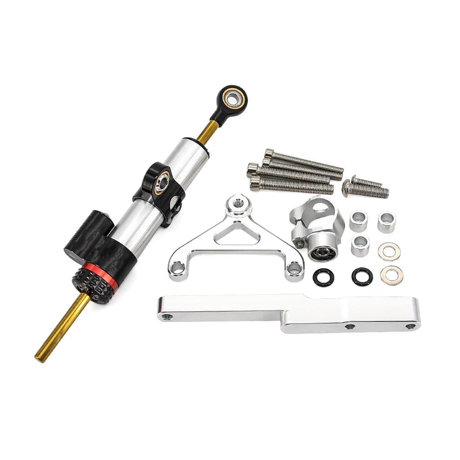 KRFDSV Lenkungsdämpfe Stabilizer Kompatibel Mit CB1000R 2008-2016 Lenkungsdämpfer Stabilisator Stoßdämpfer Richtung Halterung Die Moto Lenkungsdämpfer Stoßdämpfer(D) von KRFDSV