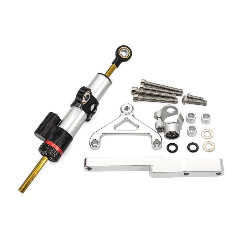 KRFDSV Lenkungsdämpfe Stabilizer Kompatibel Mit CB1000R 2008-2016 Lenkungsdämpfer Stabilisator Stoßdämpfer Richtung Halterung Die Moto Lenkungsdämpfer Stoßdämpfer(D) von KRFDSV