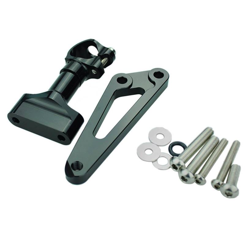 KRFDSV Lenkungsdämpfe Stabilizer Kompatibel Mit CB600F Für Hornet 2007-2016 Stabilisator Lenkungsdämpfer Montagehalterung Kit Moto Lenkungsdämpfer Stoßdämpfer Zubehör(A) von KRFDSV