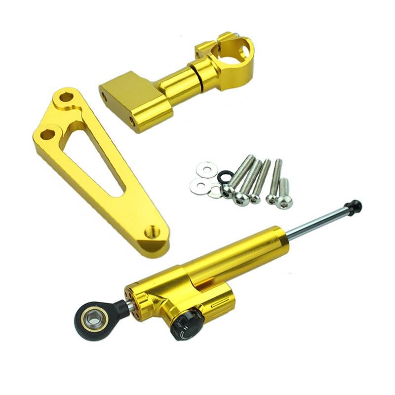 KRFDSV Lenkungsdämpfe Stabilizer Kompatibel Mit CB600F Für Hornet 2007-2016 Stabilisator Lenkungsdämpfer Montagehalterung Kit Moto Lenkungsdämpfer Stoßdämpfer Zubehör(D) von KRFDSV