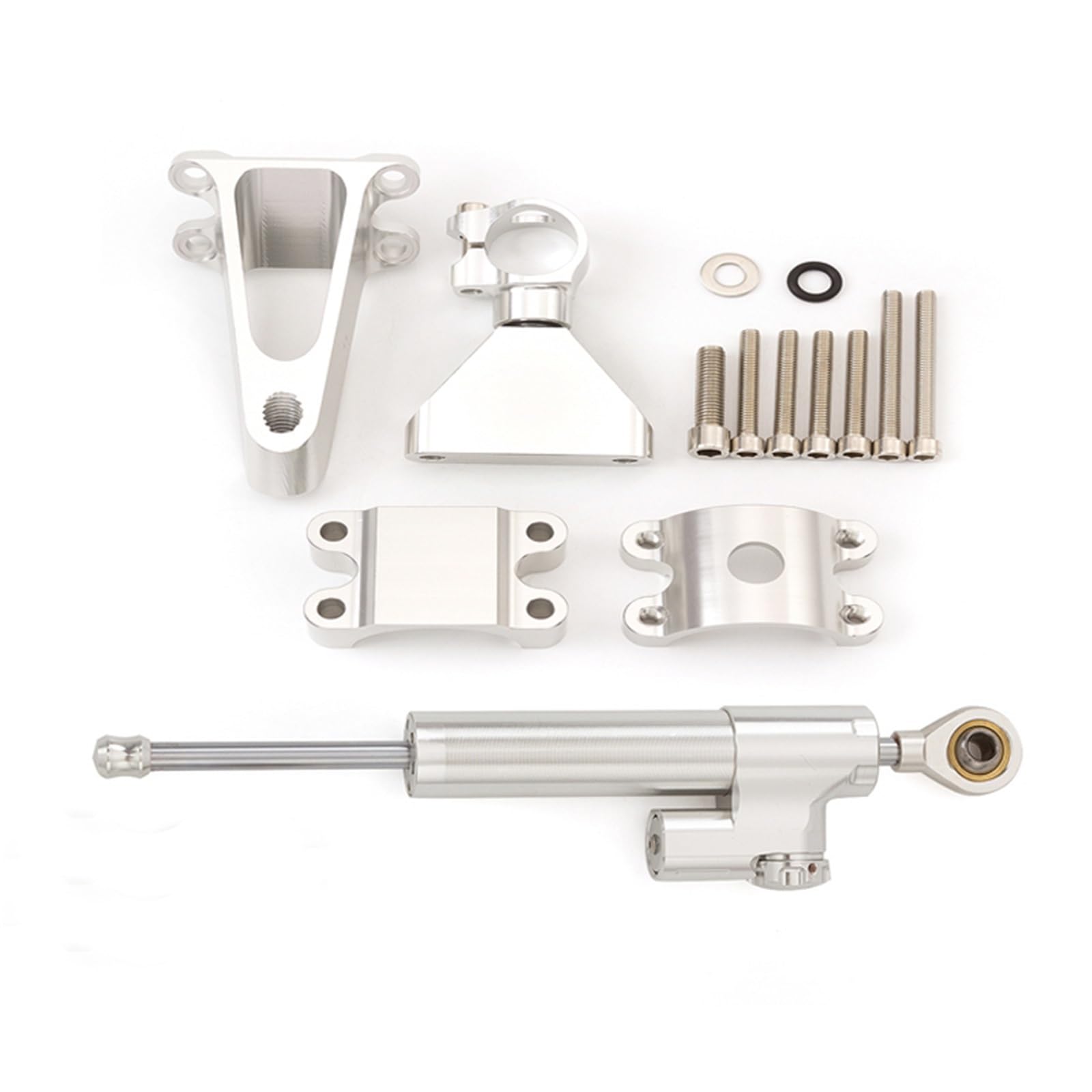 KRFDSV Lenkungsdämpfe Stabilizer Kompatibel Mit CBR600 Für F4i 1999-2007 Lenkungsdämpfer-Stabilisator Motorrad-Dämpfer-Halterungs-Unterstützungs-Kit Moto-Lenkungsdämpfer-Stoßdämpfer(D) von KRFDSV