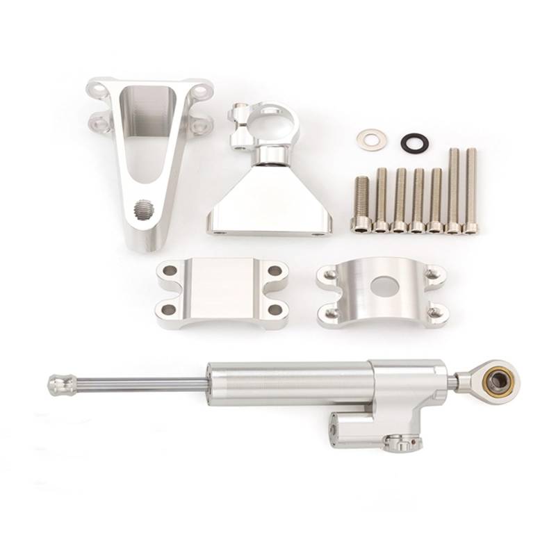 KRFDSV Lenkungsdämpfe Stabilizer Kompatibel Mit CBR600 Für F4i 1999-2007 Lenkungsdämpfer-Stabilisator Motorrad-Dämpfer-Halterungs-Unterstützungs-Kit Moto-Lenkungsdämpfer-Stoßdämpfer(D) von KRFDSV