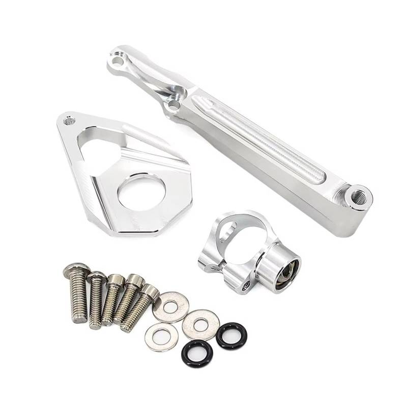 KRFDSV Lenkungsdämpfe Stabilizer Kompatibel Mit CBR600RR 2005-2006 Motorrad-Lenkungsdämpfer-Stabilisator Linear Reversed Control Bracket Moto Lenkungsdämpfer Stoßdämpfer(B) von KRFDSV