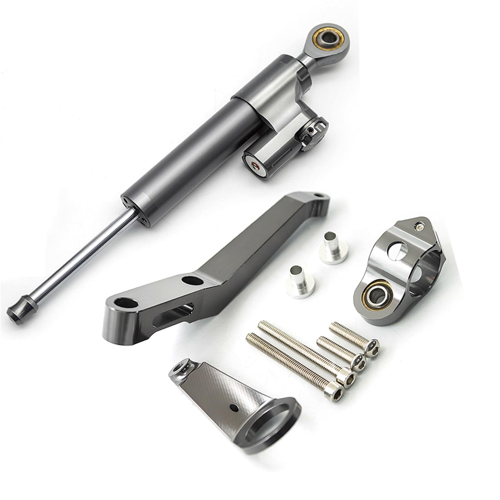 KRFDSV Lenkungsdämpfe Stabilizer Kompatibel Mit CBR954RR 2002-2003 Carbon Motorrad Lenkungsdämpfer Montagesatz Unterstützung Halterung Stabilisator Moto Lenkungsdämpfer Stoßdämpfer(E) von KRFDSV