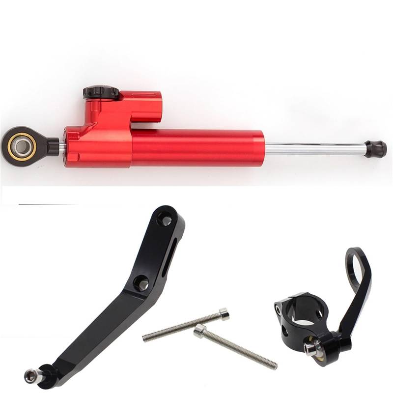 KRFDSV Lenkungsdämpfe Stabilizer Kompatibel Mit CBR954RR 2002-2003 Motorrad-Lenkstoßdämpfer Motorrad-Lenkungsdämpfer Moto-Lenkungsdämpfer Stoßdämpfer Motorradzubehör(A) von KRFDSV