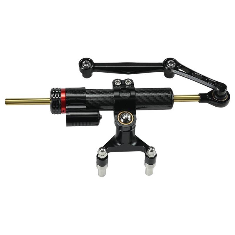 KRFDSV Lenkungsdämpfe Stabilizer Kompatibel Mit Ducati Für Monster 950 2021 2022 2023 Motorrad-Lenkungsdämpfer Moto-Lenkungsdämpfer Stoßdämpfer Motorrad-Absorber-Stabilisator(Black,C) von KRFDSV