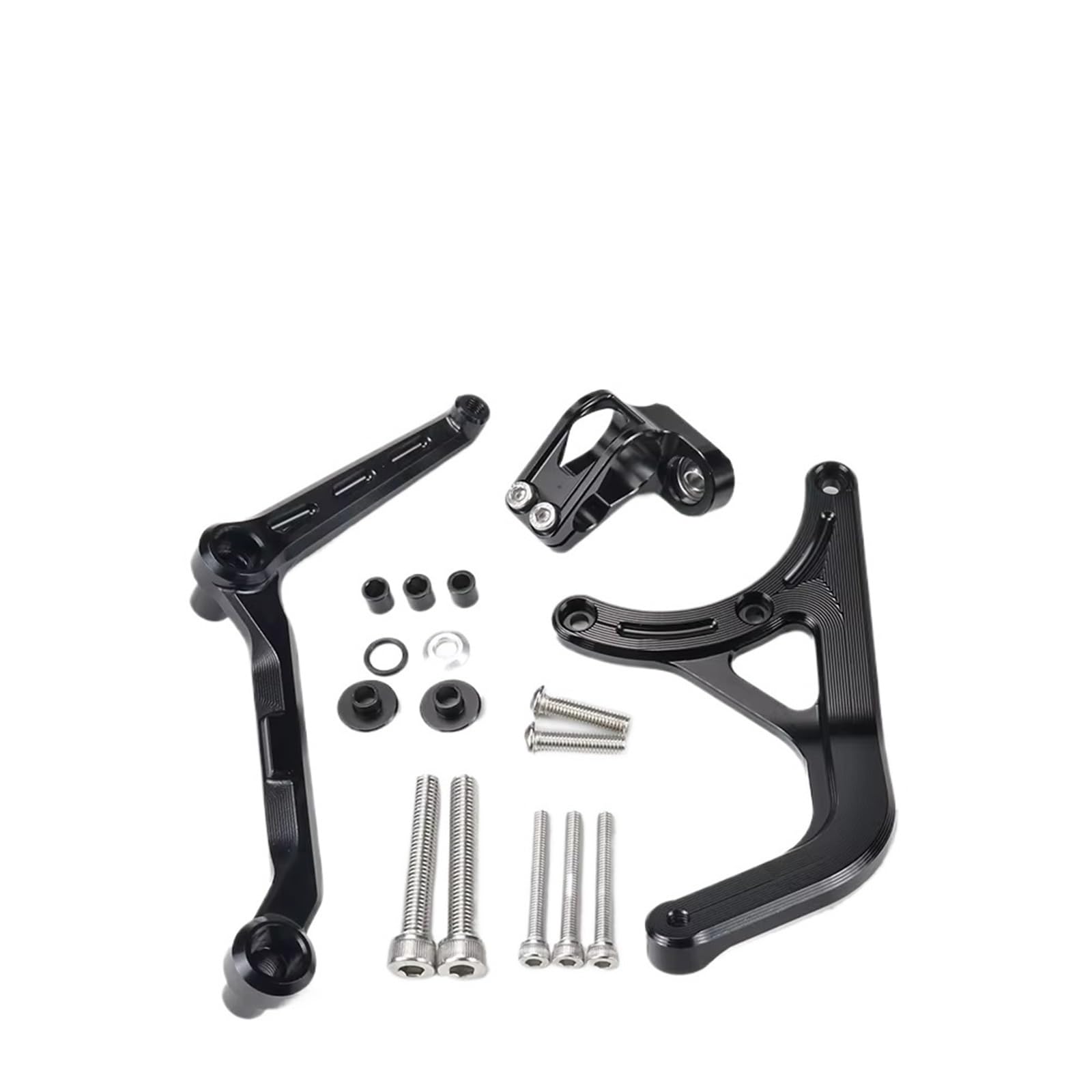KRFDSV Lenkungsdämpfe Stabilizer Kompatibel Mit Ducati Für Multistrada V4 Für Rally 2023 Motorrad-Lenkungsdämpfer Motorrad-Lenkungsdämpfer Moto-Lenkungsdämpfer-Stoßdämpfer(Black) von KRFDSV