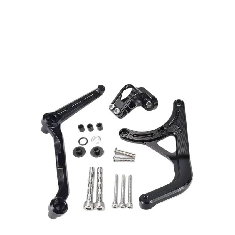 KRFDSV Lenkungsdämpfe Stabilizer Kompatibel Mit Ducati Für Multistrada V4 Für Rally 2023 Motorrad-Lenkungsdämpfer Motorrad-Lenkungsdämpfer Moto-Lenkungsdämpfer-Stoßdämpfer(Black) von KRFDSV