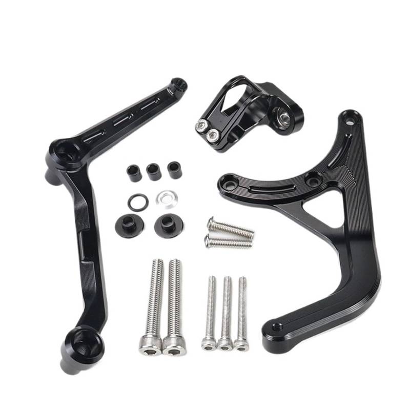 KRFDSV Lenkungsdämpfe Stabilizer Kompatibel Mit Ducati Für Multistrada V4S 2021 2022 Motorrad-Lenkungsdämpfer Moto-Lenkungsdämpfer Stoßdämpfer Motorrad-Absorber-Stabilisator(Black,A) von KRFDSV