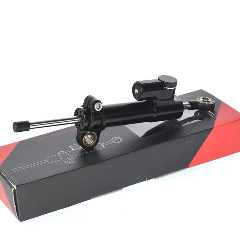 KRFDSV Lenkungsdämpfe Stabilizer Kompatibel Mit Für Ninja ZX-6R Für ZX6R 2009-2022 Motorrad-Lenkungsdämpfer-Stabilisator-Halterungssatz Motorradzubehör(Black,A) von KRFDSV