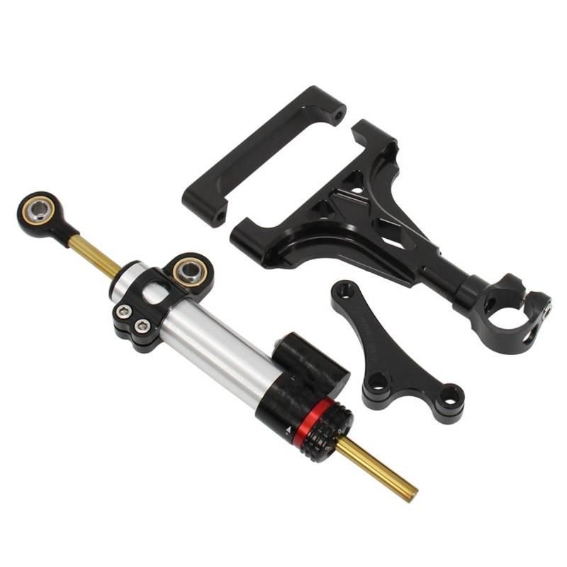 KRFDSV Lenkungsdämpfe Stabilizer Kompatibel Mit Für Z1000 2003-2009 Die Motorrad Stoßdämpfer Richtungs Dämpfung Halterung Moto Lenkung Dämpfer Schock(A) von KRFDSV