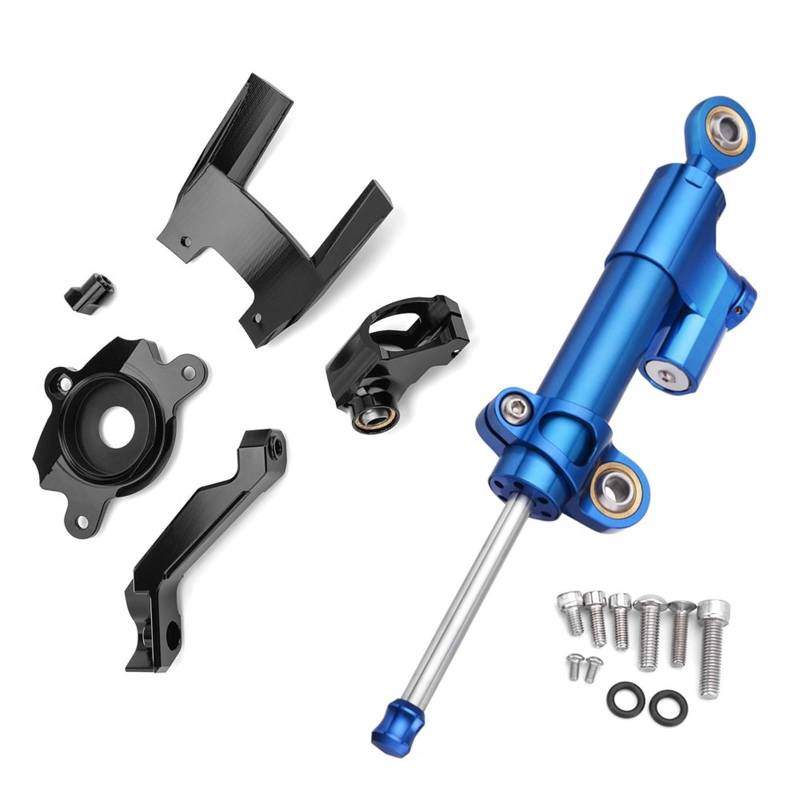 KRFDSV Lenkungsdämpfe Stabilizer Kompatibel Mit Für Z1000 2017-2018 Motorrad-Lenkungsdämpfer, Der Moto-Lenkungsdämpfer, Stoßdämpfer, Motorrad-Absorber-Stabilisator(B) von KRFDSV