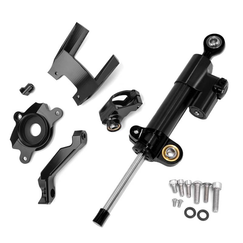 KRFDSV Lenkungsdämpfe Stabilizer Kompatibel Mit Für Z1000 2017-2018 Motorrad-Lenkungsdämpfer, Der Moto-Lenkungsdämpfer, Stoßdämpfer, Motorrad-Absorber-Stabilisator(C) von KRFDSV