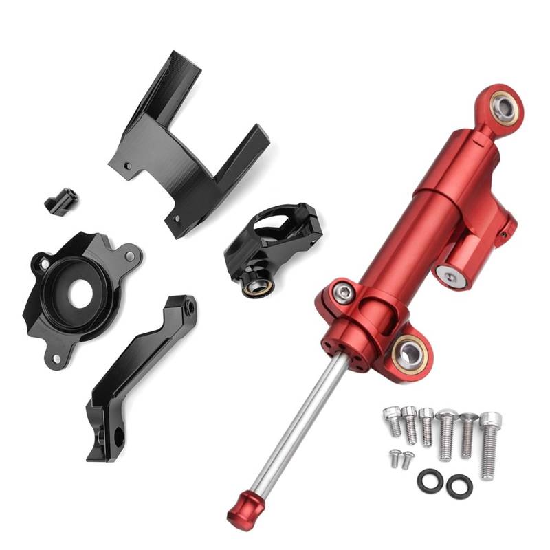 KRFDSV Lenkungsdämpfe Stabilizer Kompatibel Mit Für Z1000 2017-2018 Motorrad-Lenkungsdämpfer, Der Moto-Lenkungsdämpfer, Stoßdämpfer, Motorrad-Absorber-Stabilisator(D) von KRFDSV