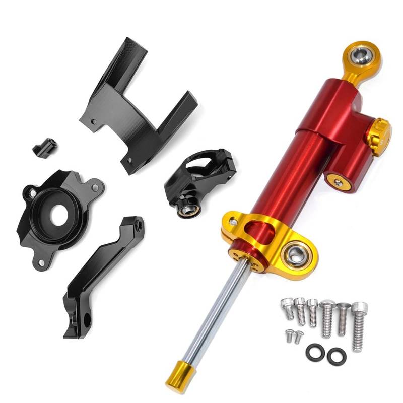 KRFDSV Lenkungsdämpfe Stabilizer Kompatibel Mit Für Z1000 2017-2018 Motorrad-Lenkungsdämpfer, Der Moto-Lenkungsdämpfer, Stoßdämpfer, Motorrad-Absorber-Stabilisator(G) von KRFDSV