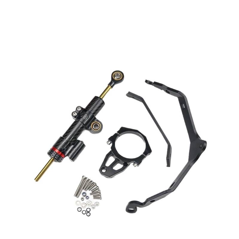 KRFDSV Lenkungsdämpfe Stabilizer Kompatibel Mit Für Z900RS 2018-2022 Motorrad Einstellbare Dämpfer Lenkung Stabiliz Lenker Stabilisator Stoßdämpfer(C) von KRFDSV