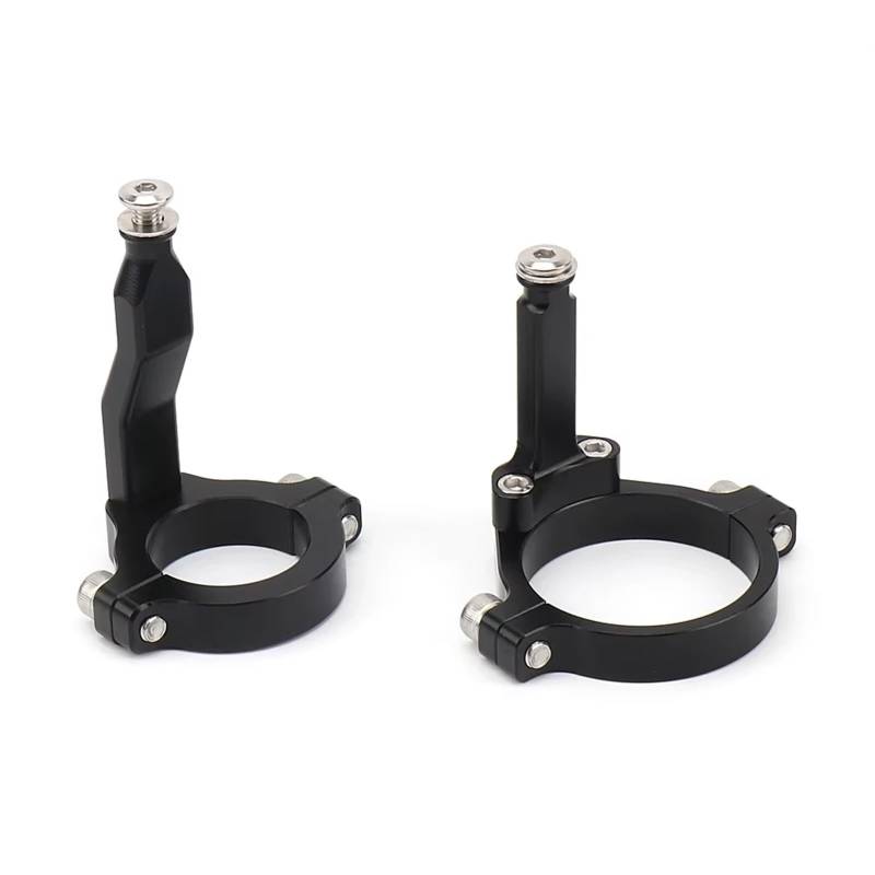 KRFDSV Lenkungsdämpfe Stabilizer Kompatibel Mit Für ZX-4RR 2023 Motorrad-Lenkungsdämpfer, Der Moto-Lenkungsdämpfer, Stoßdämpfer, Motorrad-Absorber-Stabilisator(Black,A) von KRFDSV