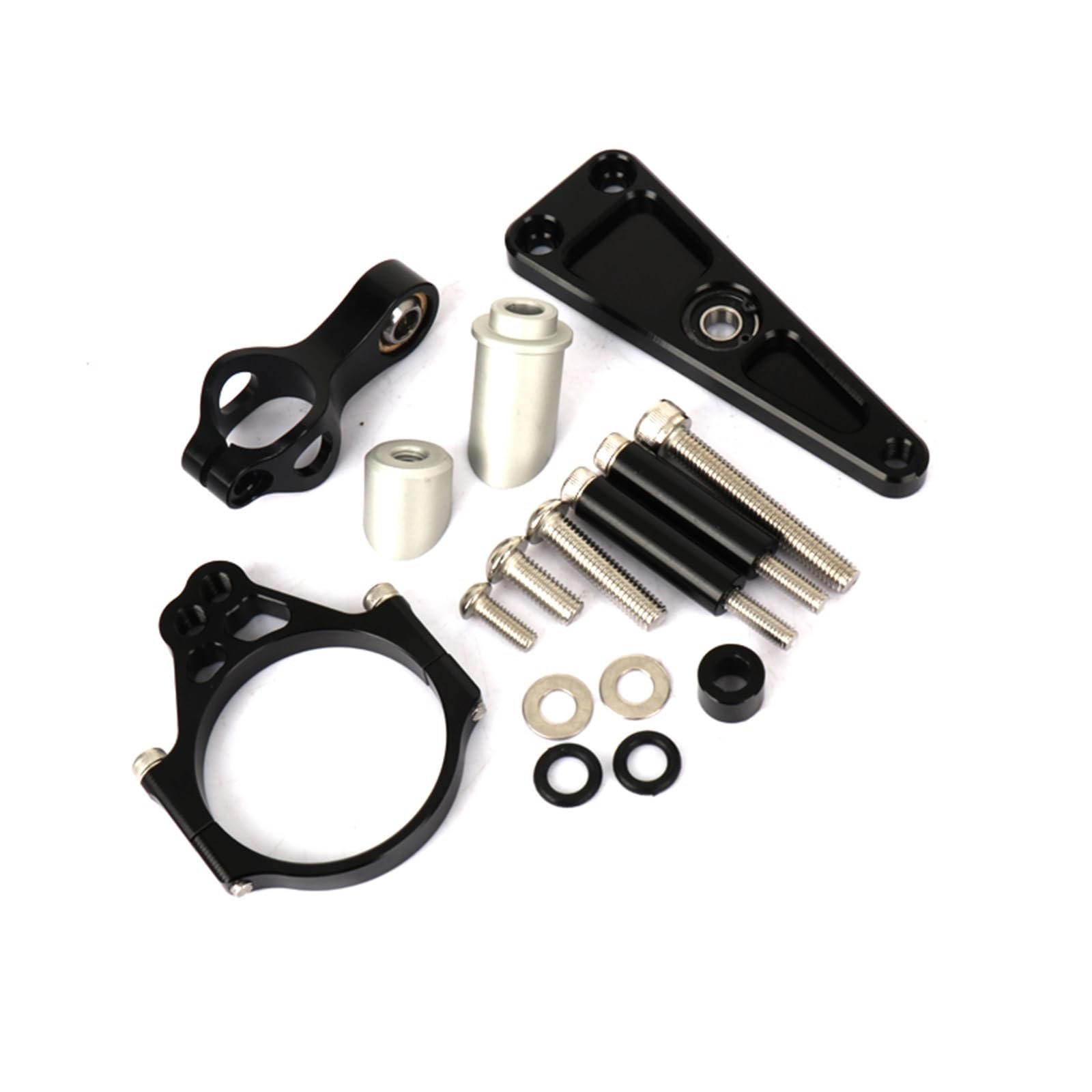 KRFDSV Lenkungsdämpfe Stabilizer Kompatibel Mit NSS750 2021 2022 2023 Motorrad-Lenkungsdämpfer Motorrad-Lenkungsdämpfer Stoßdämpfer Motorrad-Absorber-Stabilisator(Black,A) von KRFDSV