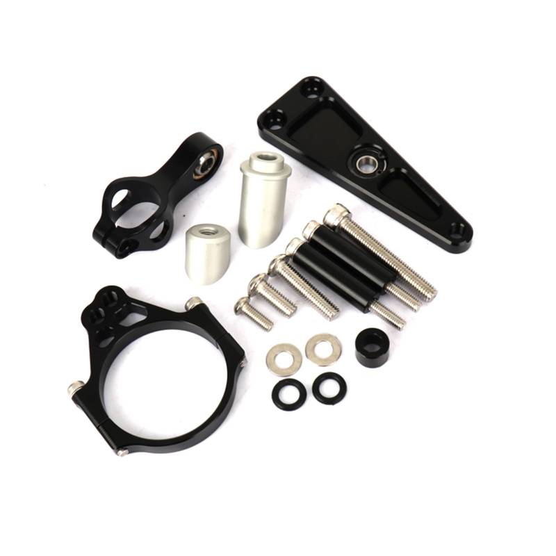 KRFDSV Lenkungsdämpfe Stabilizer Kompatibel Mit NSS750 2021 2022 2023 Motorrad-Lenkungsdämpfer Motorrad-Lenkungsdämpfer Stoßdämpfer Motorrad-Absorber-Stabilisator(Black,A) von KRFDSV