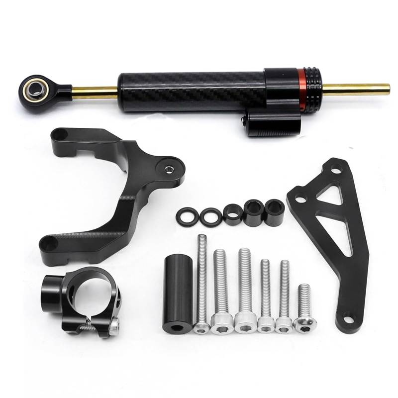 KRFDSV Lenkungsdämpfe Stabilizer Kompatibel Mit Suzuki Für GSR750 2011-2015 Motorrad-Lenkungsdämpfer, Der Moto-Lenkungsdämpfer, Stoßdämpfer, Motorrad-Absorber-Stabilisator(E) von KRFDSV