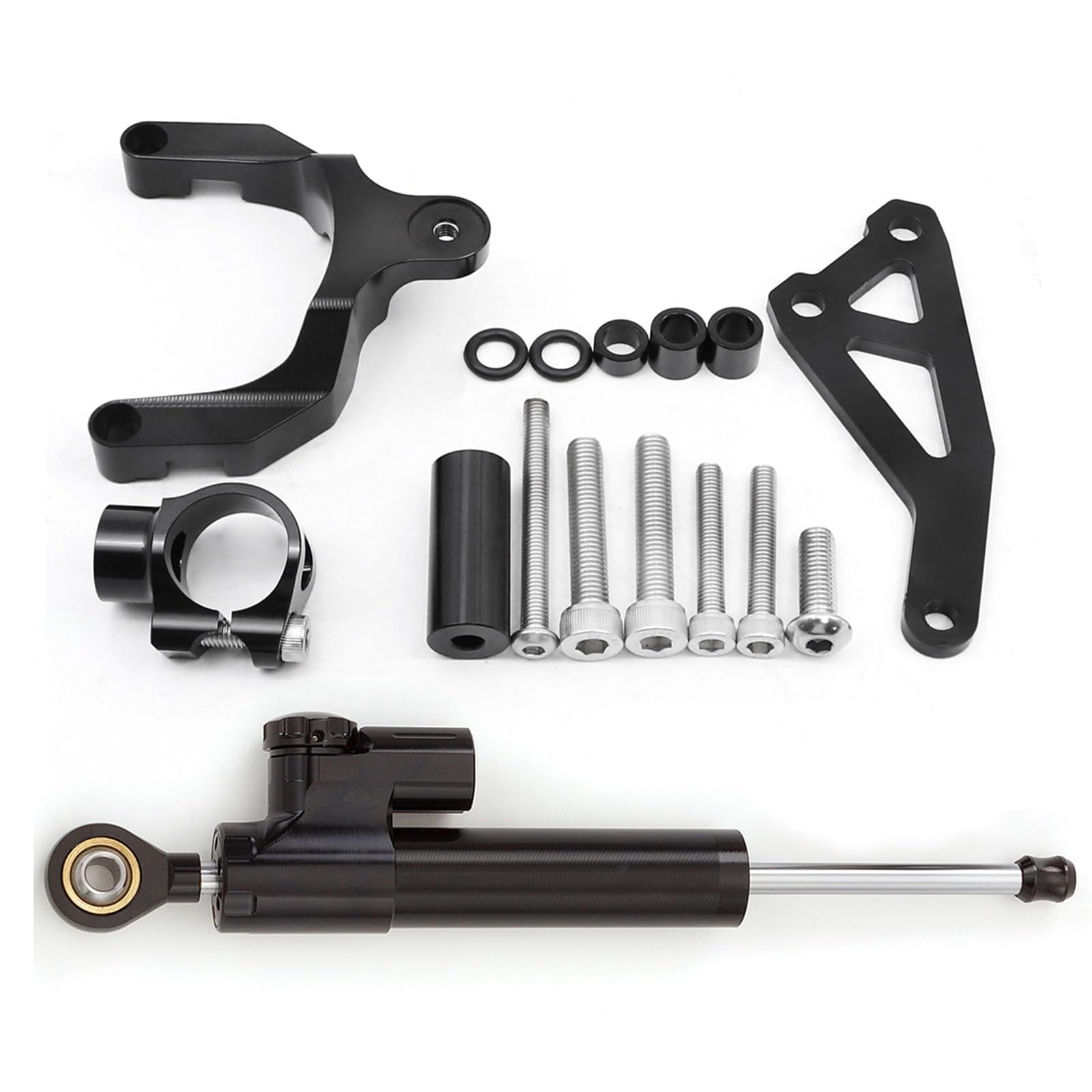 KRFDSV Lenkungsdämpfe Stabilizer Kompatibel Mit Suzuki Für GSR750 2011-2015 Motorrad-Lenkungsdämpfer, Der Moto-Lenkungsdämpfer, Stoßdämpfer, Motorrad-Absorber-Stabilisator(F) von KRFDSV