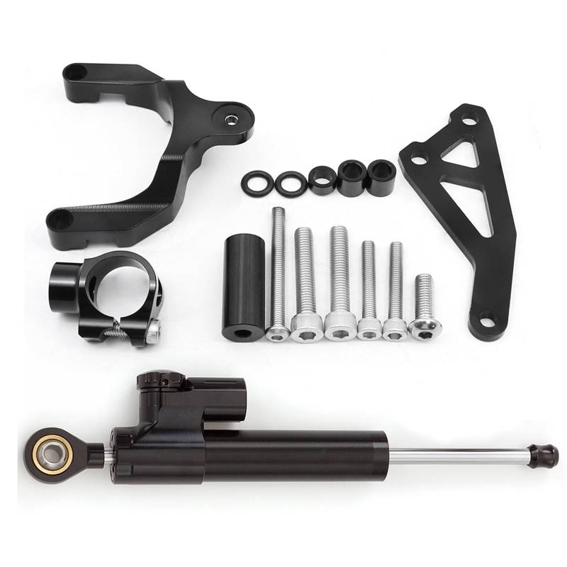 KRFDSV Lenkungsdämpfe Stabilizer Kompatibel Mit Suzuki Für GSR750 2011-2015 Motorrad-Lenkungsdämpfer, Der Moto-Lenkungsdämpfer, Stoßdämpfer, Motorrad-Absorber-Stabilisator(F) von KRFDSV