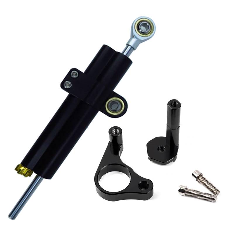 KRFDSV Lenkungsdämpfe Stabilizer Kompatibel Mit Suzuki Für GSX250R Motorrad Carbonbrazing Stabilisator Lenkungsdämpfer Montagehalterung Kit Moto Lenkungsdämpfer Stoßdämpfer(C) von KRFDSV