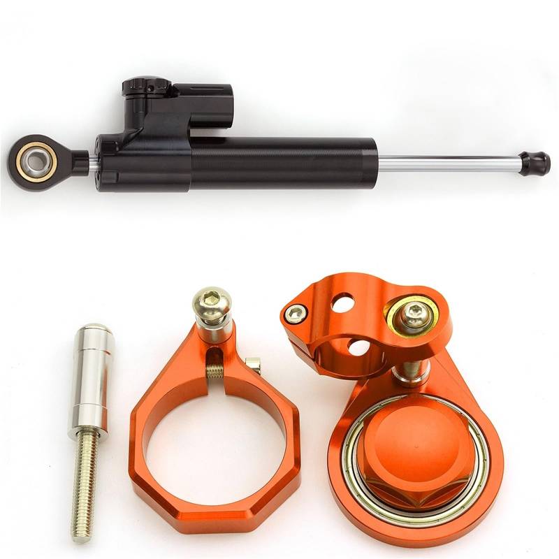 KRFDSV Lenkungsdämpfe Stabilizer Kompatibel Mit Suzuki Für GSXR1000 2007-2008 Motorrad-Lenkungsdämpfer, Der Moto-Lenkungsdämpfer, Stoßdämpfer, Motorrad-Absorber-Stabilisator(A) von KRFDSV