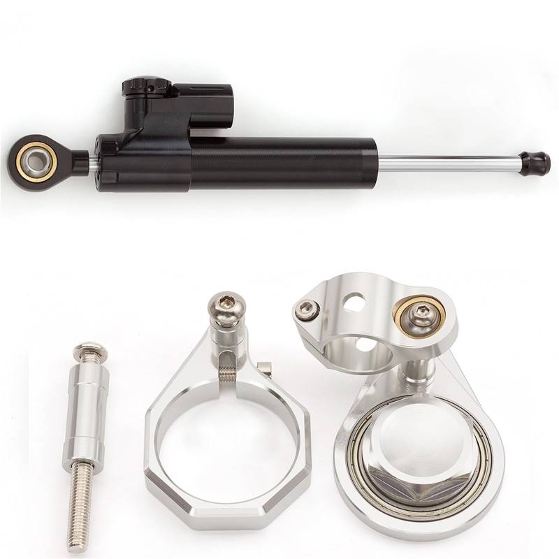 KRFDSV Lenkungsdämpfe Stabilizer Kompatibel Mit Suzuki Für GSXR1000 2007-2008 Motorrad-Lenkungsdämpfer, Der Moto-Lenkungsdämpfer, Stoßdämpfer, Motorrad-Absorber-Stabilisator(C) von KRFDSV