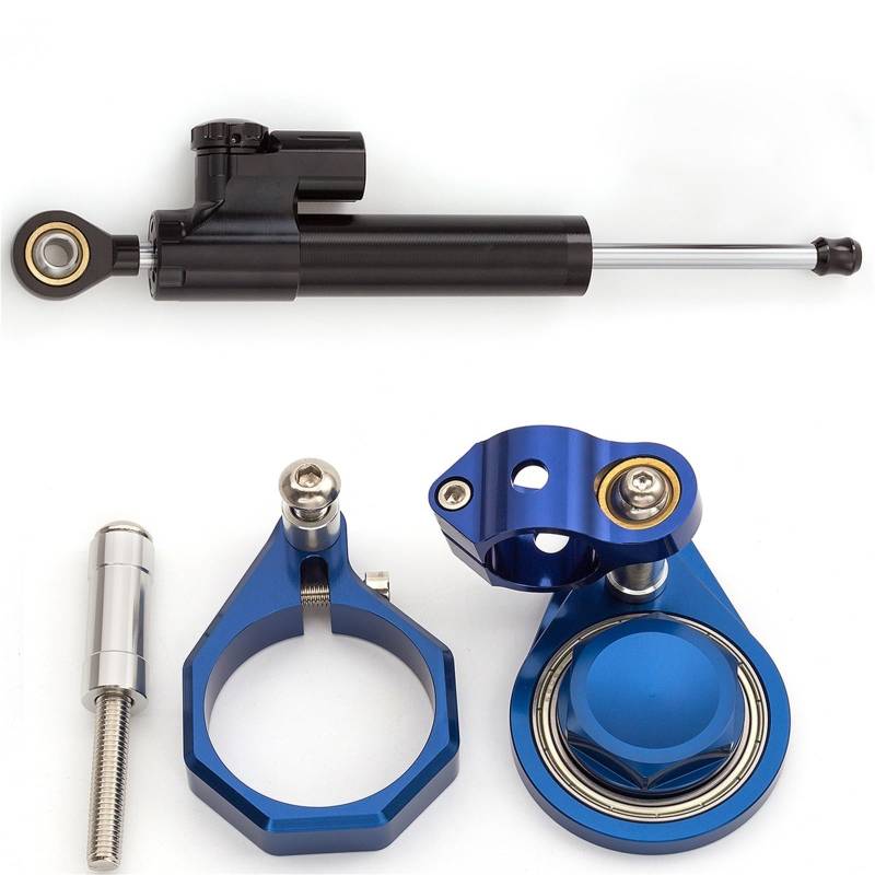 KRFDSV Lenkungsdämpfe Stabilizer Kompatibel Mit Suzuki Für GSXR1000 2007-2008 Motorrad-Lenkungsdämpfer, Der Moto-Lenkungsdämpfer, Stoßdämpfer, Motorrad-Absorber-Stabilisator(F) von KRFDSV