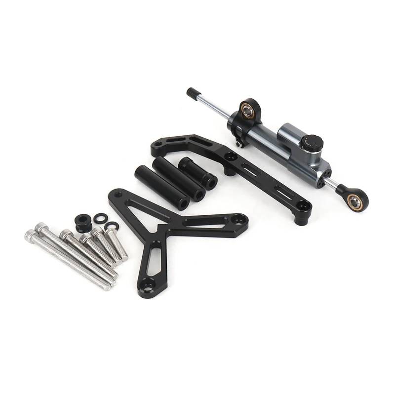 KRFDSV Lenkungsdämpfe Stabilizer Kompatibel Mit Yamaha Für Tracer 9 2021 2022 2023 Motorrad Stabilisator Lenkung Dämpfer Halterung Montage Unterstützung Moto Lenkung Dämpfer Schock(D) von KRFDSV