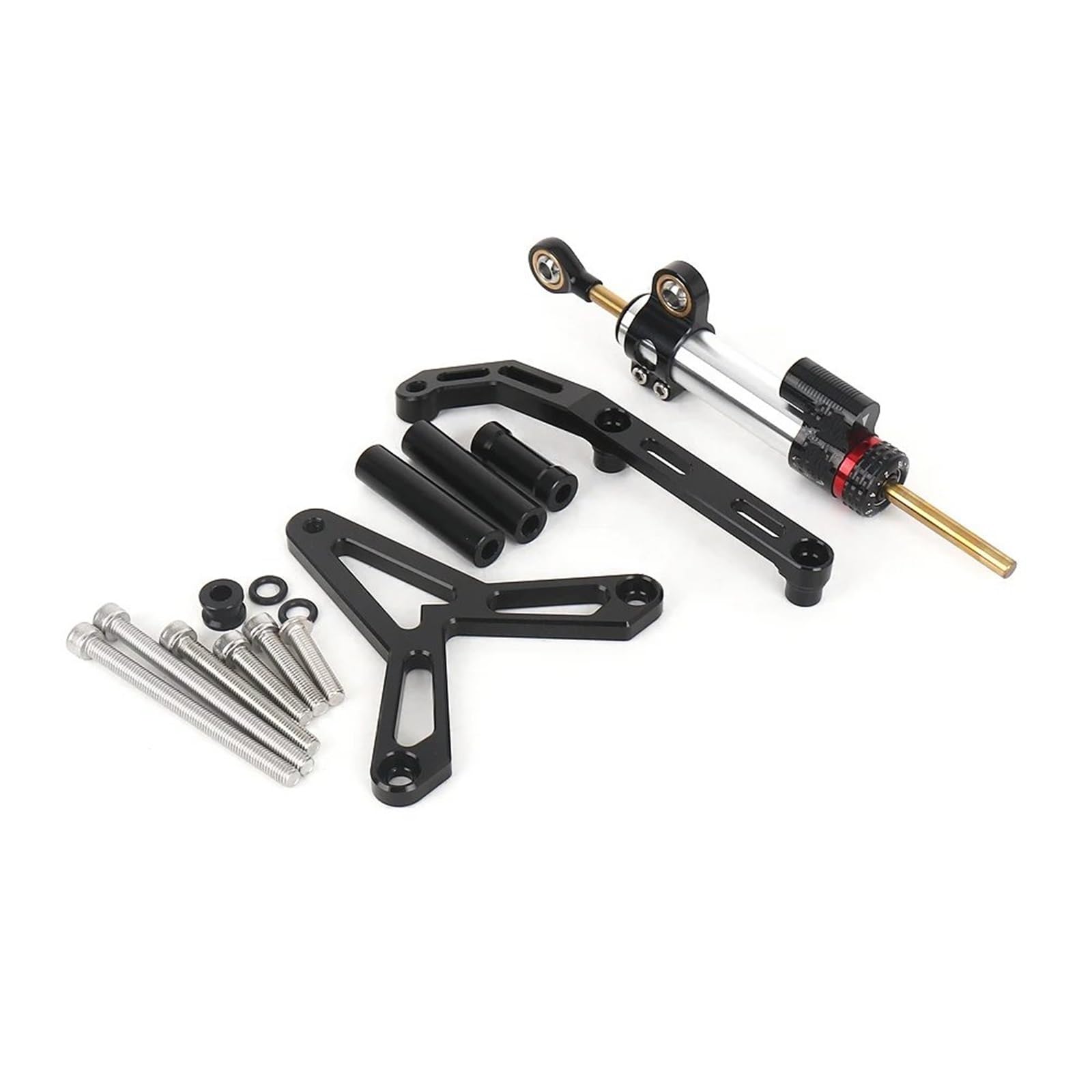 KRFDSV Lenkungsdämpfe Stabilizer Kompatibel Mit Yamaha Für Tracer 9 GT 2021 2022 2023 Motorrad-Lenkungsdämpfer Moto-Lenkungsdämpfer Stoßdämpfer Motorrad-Absorber-Stabilisator(H) von KRFDSV
