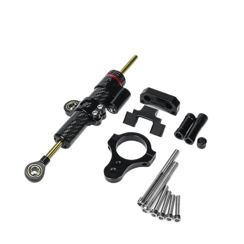 KRFDSV Lenkungsdämpfe Stabilizer Kompatibel Mit Yamaha Für YZF-R25 2013-2016 Der Motorrad-Lenkungsdämpfer Der Motorrad-Lenkungsdämpfer Moto-Lenkungsdämpfer-Stoßdämpfer(Black,C) von KRFDSV