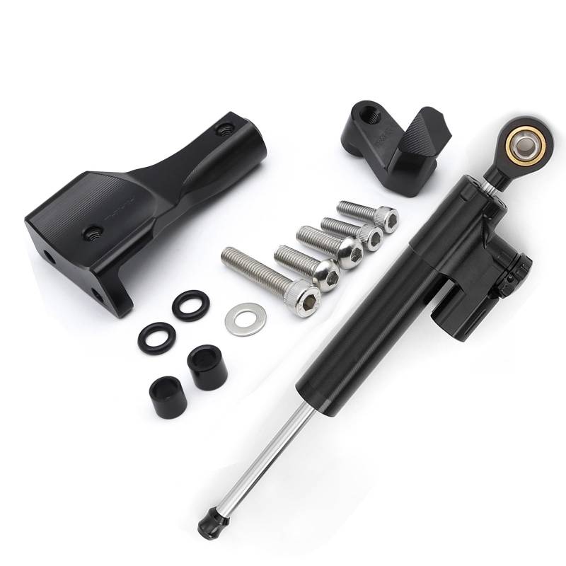 KRFDSV Lenkungsdämpfe Stabilizer Kompatibel Mit Yamaha Für YZF-R25 2021 2022 2023 Motorrad-Lenkungsdämpfer Motorrad-Lenkungsdämpfer Stoßdämpfer Motorrad-Absorber-Stabilisator(D) von KRFDSV