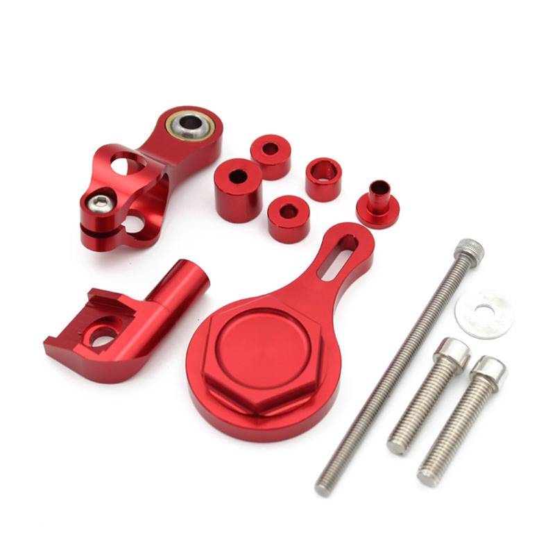 KRFDSV Lenkungsdämpfe Stabilizer Kompatibel Mit Yamaha Für YZF-R6 2006-2017 Motorrad-Lenkungsdämpfer-Stabilisatorhalterung Montage Motorrad-Lenkungsdämpfer-Stoßdämpfer(C) von KRFDSV