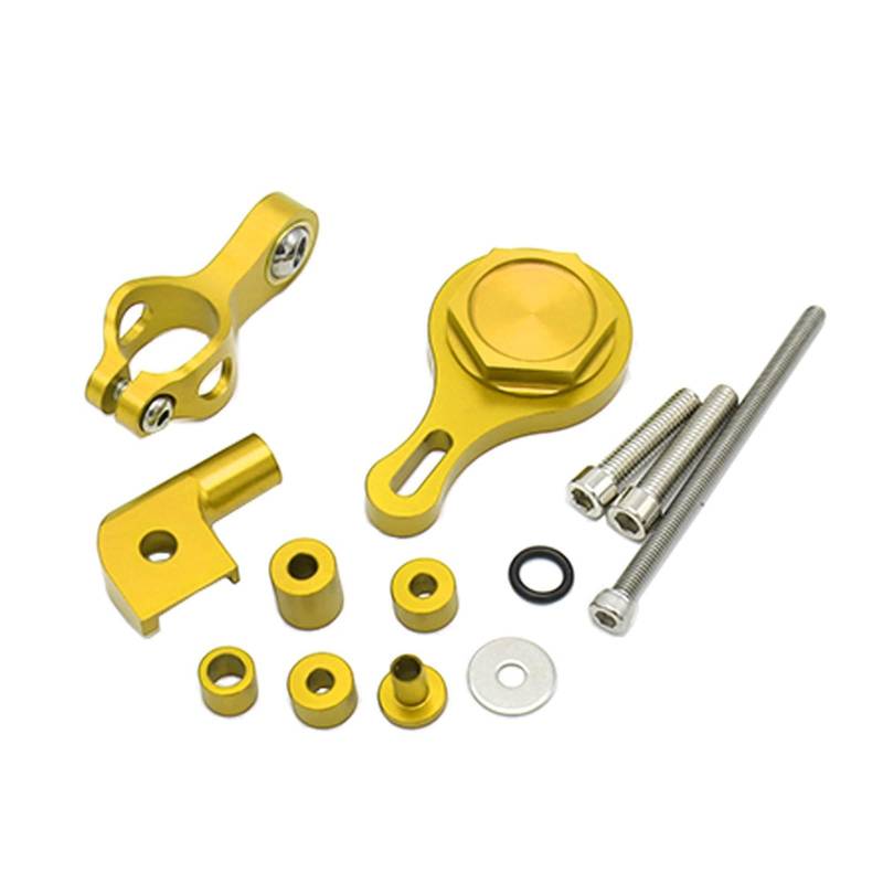 KRFDSV Lenkungsdämpfe Stabilizer Kompatibel Mit Yamaha Für YZF-R6 2006-2020 Motorrad-Lenkstabilisierungs-Steuerdämpferhalterung Motorrad-Lenkungsdämpferstoß(C) von KRFDSV