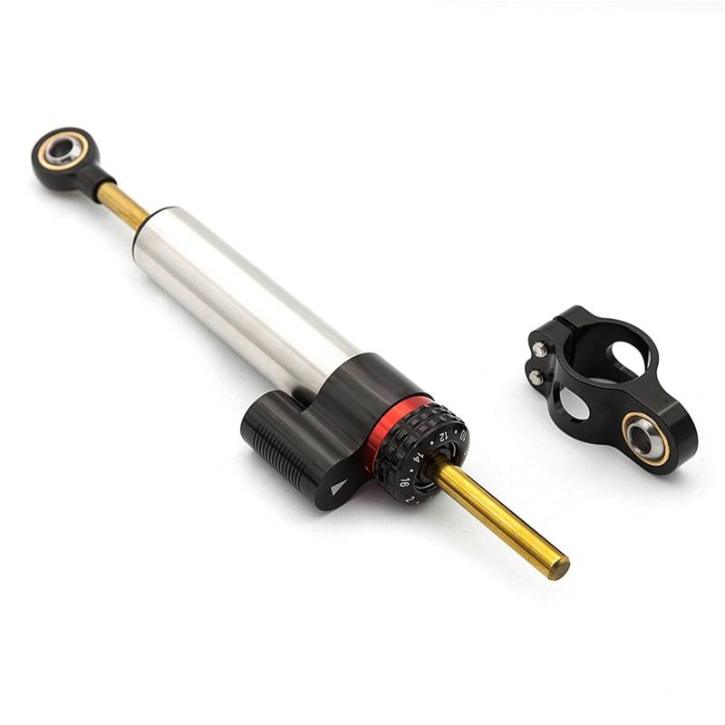 KRFDSV Lenkungsdämpfe Stabilizer Kompatibel Mit Yamaha Für YZF R6 2006-2020 Motorrad-Lenkungsdämpfer, Der Moto-Lenkungsdämpfer-Stoßdämpfer-Motorrad-Absorber-Stabilisator(A) von KRFDSV
