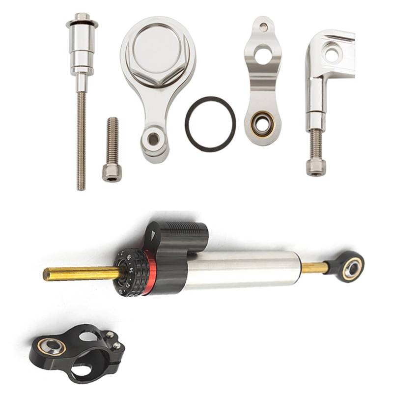 KRFDSV Lenkungsdämpfe Stabilizer Kompatibel Mit Yamaha Für YZF R6 2006-2020 Motorrad-Lenkungsdämpfer, Der Moto-Lenkungsdämpfer-Stoßdämpfer-Motorrad-Absorber-Stabilisator(G) von KRFDSV
