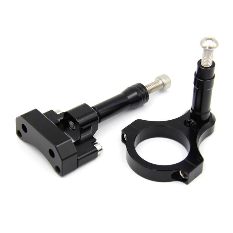 Lenkungsdämpfe Stabilizer Kompatibel Mit Yamaha Für YZF-R3 Für YZFR25 2013-2016 Motorräder CNC Aluminium Einstellbare Lenkung Stabilisieren Dämpfer Halterung Mount Kit(B) von KRFDSV