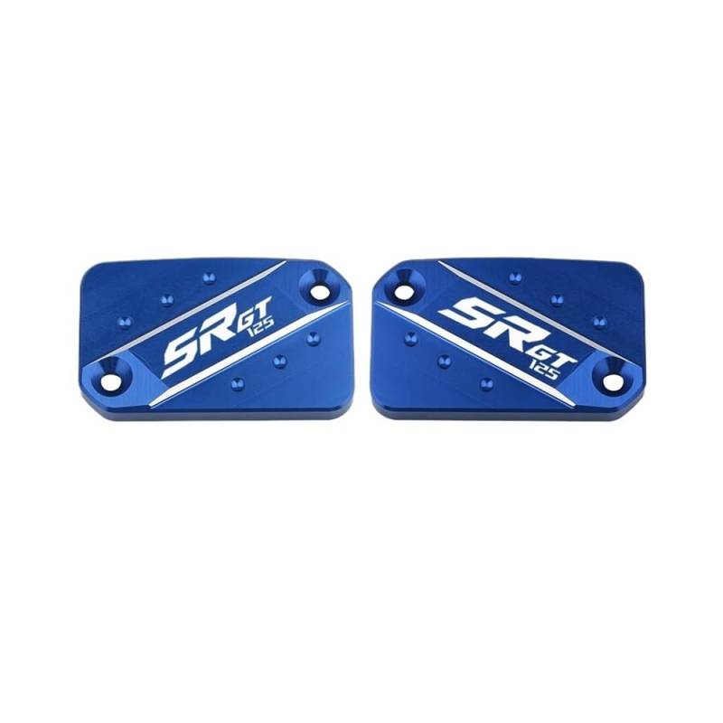 Bremszylinderdeckel Bremsflüssigkeitsbehälter Öltankdeckel Kraftstoffdekoration Pumpenabdeckung Motorrad Für SR GT125 2022-2024 von KRJFNAHQ